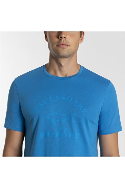 PAUL&SHARK Men's Knitted T-shirt C.wCotton