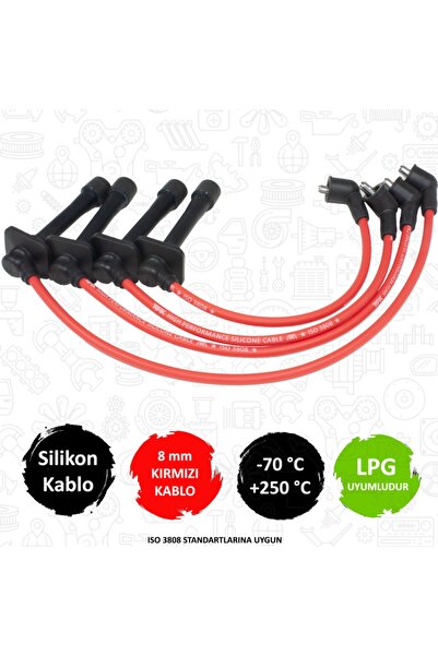 TORK Fs0118140 - Mazda Mx-6 - 626 Iv - Kırmızı Performans Buji Kablosu