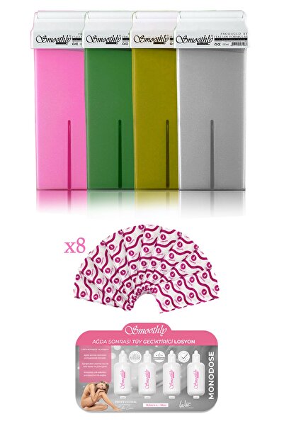 Smoothly Titanium Pudralı Kartuş Sir Ağda Profesyonel Salon Hassas Bölgeler A...