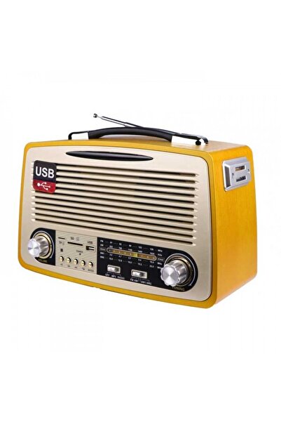 fortrek A+ Kalite Nostalji Eskitme Bluetooth Hoparlör Fm Radio Sd Kart Usb Yüksek Ses Eski Nostalji 115bt