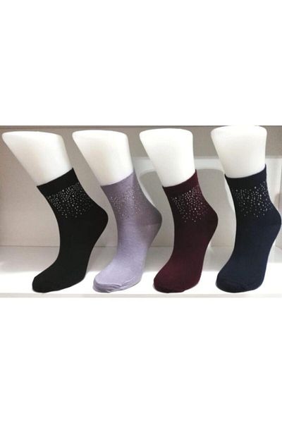 ASGÜL SOCKS Чорапи с камъни и детайли