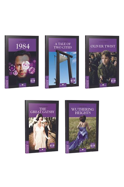 MK Publications English Reading Book Stage-5 Set - 5 Books - QR Code Listening