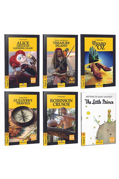 MK Publications English Reading Book Stage 2 - 6 Books - QR Code Listening