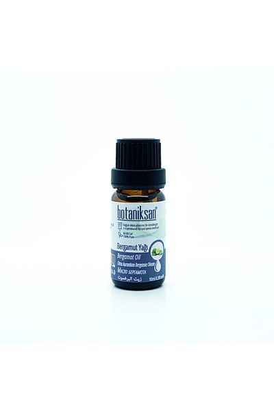 botaniksan 10ml Bergamot Oil - Cold Pressed, Pure Natural Features Without Additives