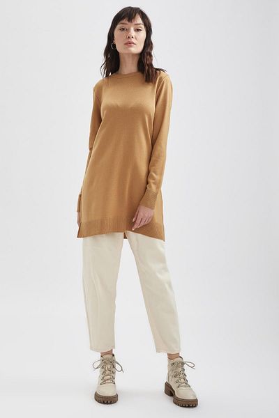 DeFacto Basic Extra Soft Knitwear Tunic