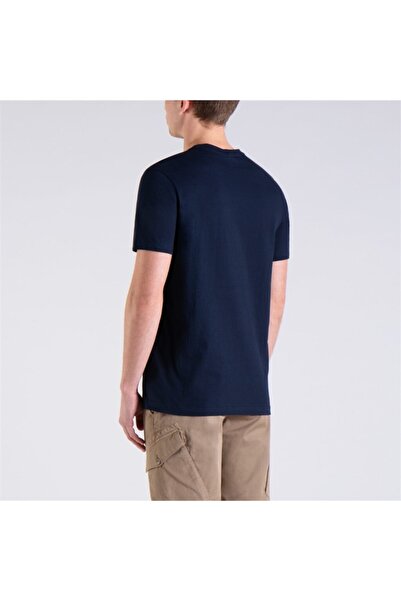 PAUL&SHARK Ανδρικό πλεκτό μπλουζάκι C.w. Βαμβάκι