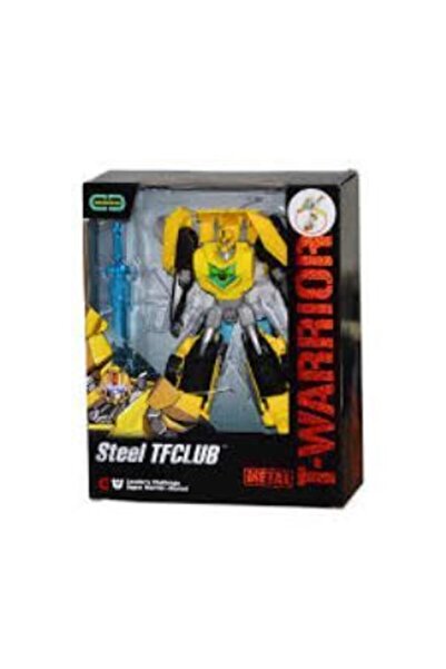 Gepettoys Steel Tfclub T-warrıor - Metal Gövdeli Dönüşebilen Robot- Bumblebee