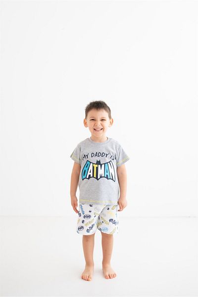 Batman Baby Boy Gray Licensed Suit 17294