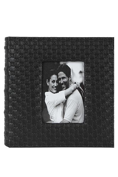 Birlik Fotoğrafçılık 10x15cm Black Leather Photo Album - 46200b
