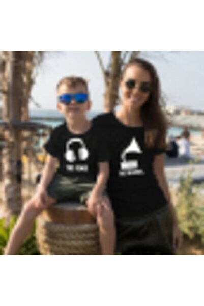 HediyeMania Combinație de tricouri pentru mama și fiul The Original The Remix...