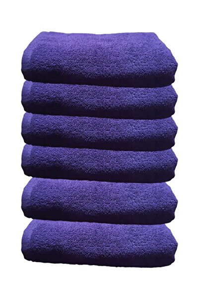 Elmira Textile 6-пакетний набір мікрофібрових рушників для рук та обличчя, що не залишають фарбу, для спорту та перукарні, 50x90