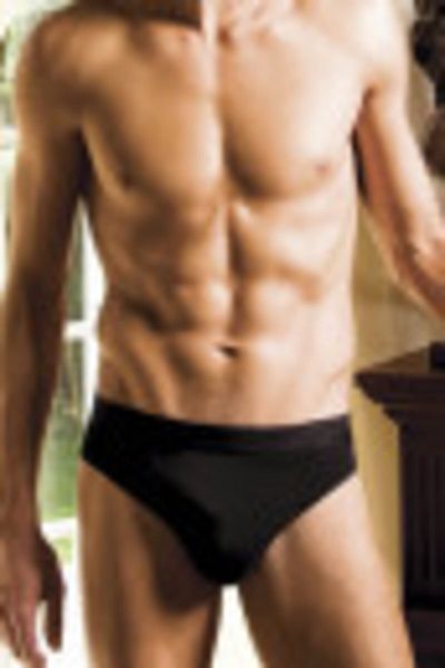 X-Man Men's Black Slip
