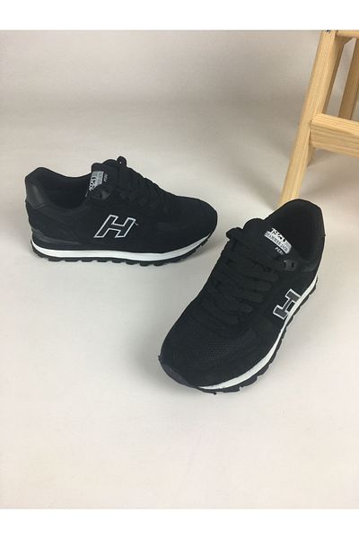 Hammer Jack Unisex Black 102 19250 Peru Genuine Leather Sports Shoes