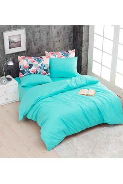 CHARLOTTE Flamingo Ranforce Двоспальний комплект постільної білизни