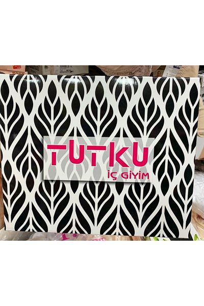Tutku Ανδρικές μαύρες μοντάλ αθλητικές κάλτσες μπόξερ 3 τεμαχίων σε κουτί Προίκα γαμπρού