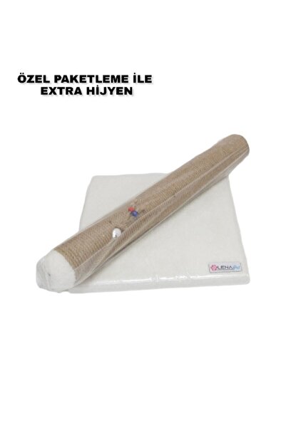Lena Pet Kedi Tırmalama Tahtası 42 cm Ekru