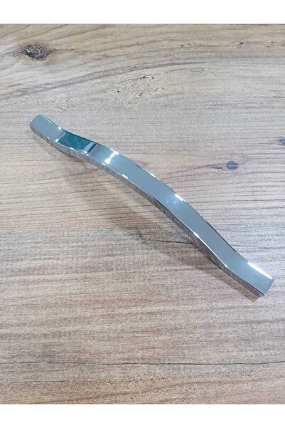 ARON Hanımeli Kulp Krom Parlak Mobilya Vestiyer Çekmece Dolap Kulbu 160mm