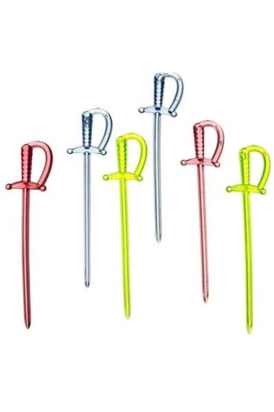 Genel Markalar Plastik Kılıç Kürdan 1000li Cips Meyve Kanepe Çatalı