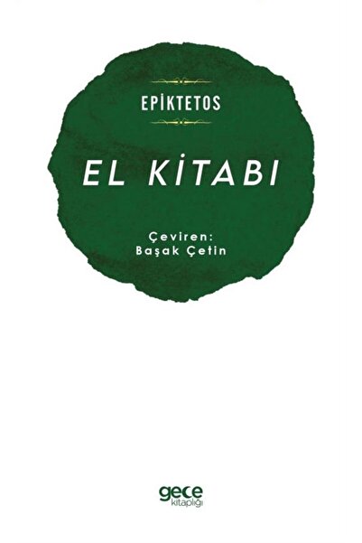 Gece Kitaplığı El Kitabı - Epiktetos 9786257462242