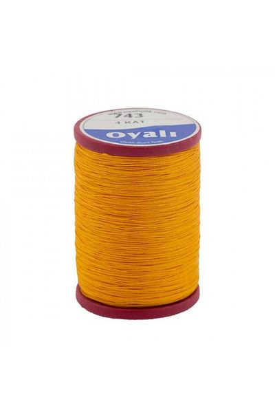 ATMACA TUHAFİYE 4 Layers Embroidered Artificial Silk Embroidery - Embroidered, Rope Color No: 743