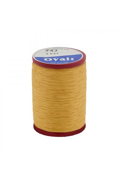 ATMACA TUHAFİYE Κέντημα 4 στρώσεων από ψεύτικο μετάξι Needlework Thread-embroidery Thread Χρώμα Νο: 742
