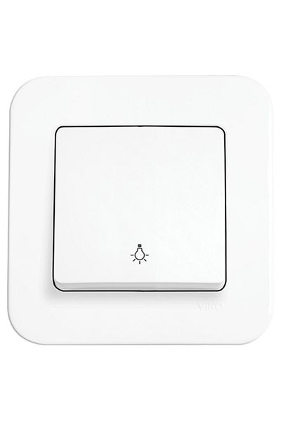 VİKO مفتاح أبيض لفيكو رول -90440003 (بدون إطار)