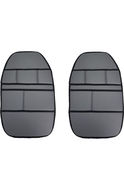 caraks Organizator pentru spătarul scaunului auto din piele artificială gri M...