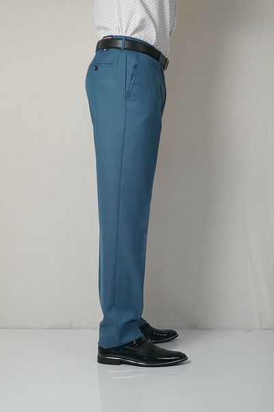 Bomonti Pantaloni din țesătură Filafil Classic pentru bărbați, căptușiți cu genunchi