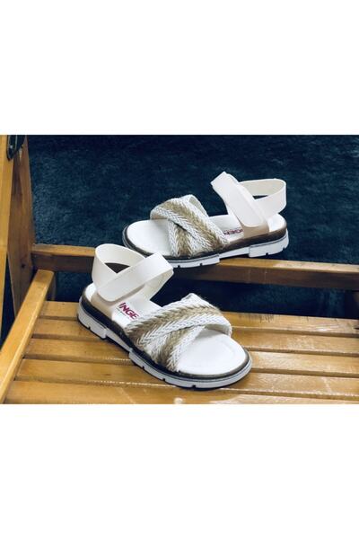 ŞİRİNGENÇ Дівчачі ортопедичні сандалі з плетеного матеріалу