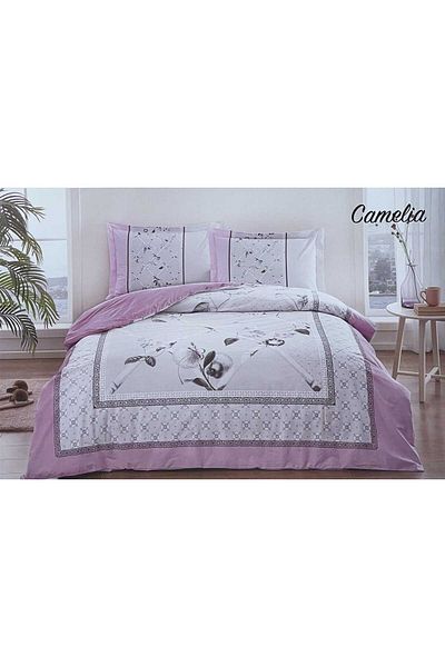 Özdilek Σετ Παπλωματοθήκη Camelia Grey Διπλό