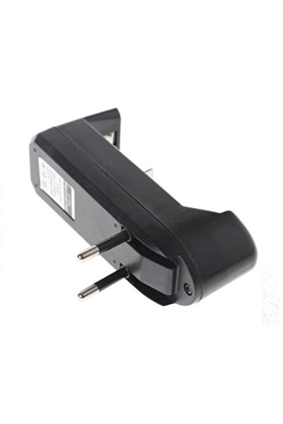 EmAyCenter 18650 Pil Şarj Cihazı Tekli 3.7v 500mah Usb Ile Şarj Etme Fonsiyon...