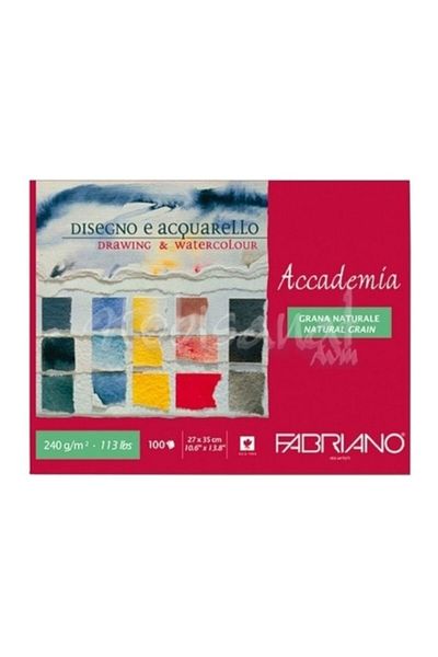 Fabriano Maxi Blocco Water Color Block 27x35cm 240g 100 Sheets