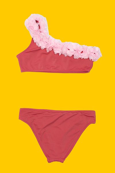 SHELLSEA Girl's Rose Single Shoulder Bikini