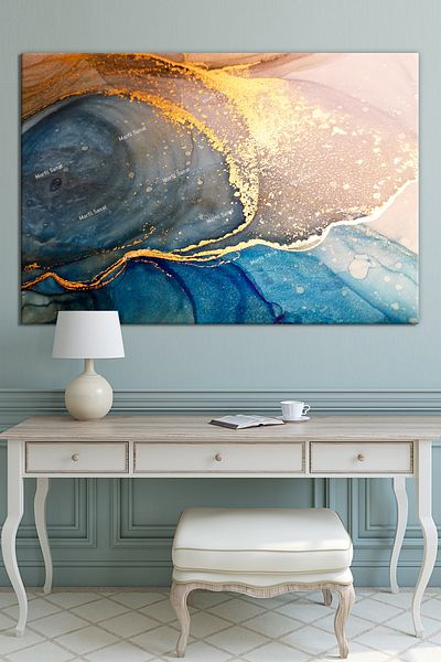 Morfil Sanat Atölyesi Dansul culorilor abstract artistic magnific pictură pe pânză (8 dimensiuni diferite)