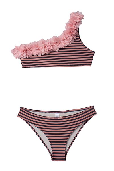 SHELLSEA Girl's Rose Single Shoulder Bikini
