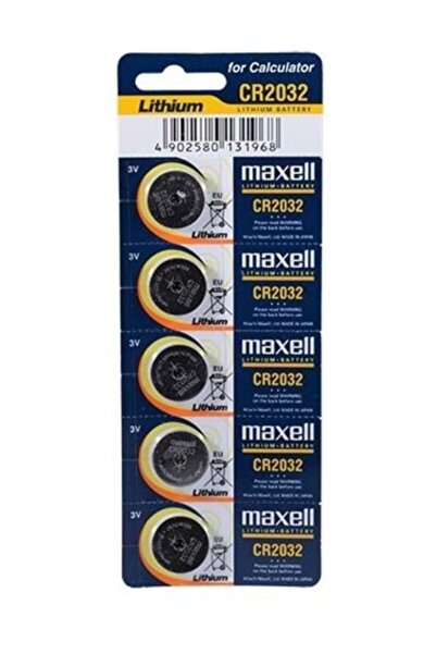 Maxell Cr2032 3v Lityum Para Pil 5'li Blister