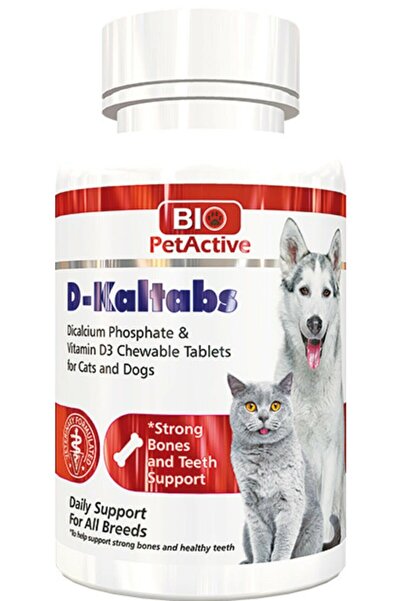 Bio PetActive Bio Pet Active D-kaltabs Kedi Ve Köpekler Için Kalsiyum Tableti...