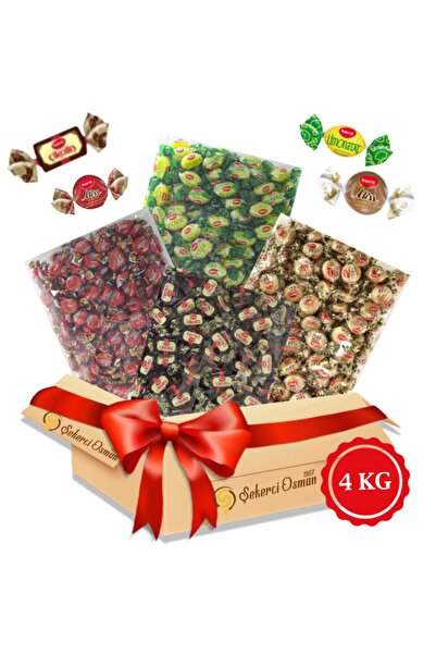 KENT 4 X 1 Kg Avantaj Kolisi ( Çikolin- Miss Sütlü- Miss Tarçınlı -limonatat )