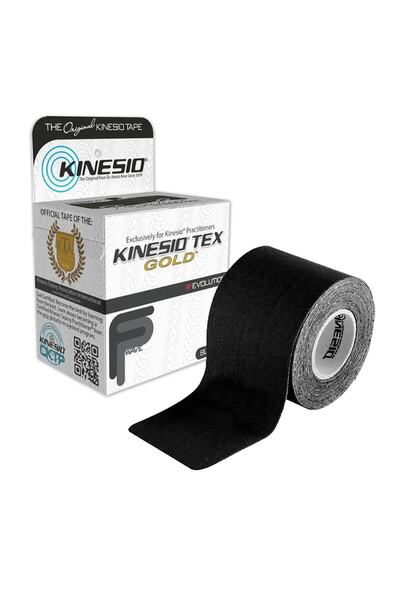 Kinesio Tex Gold Fp 5cmx5m Μαύρη Αθλητική Ταινία Gkt 45024