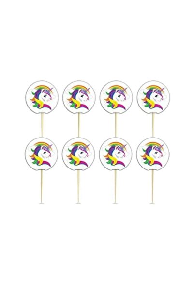 Parti dolabı Unicorn Temalı Kürdan 20li