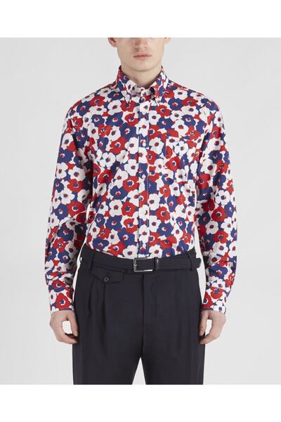 PAUL&SHARK Men's Woven Shirt C.wCotton