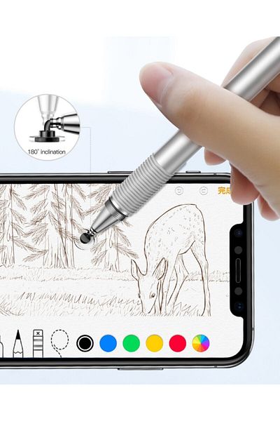 Baseus قلم شاشة لمس أصلي 100%، متوافق مع Samsung وXiaomi Apple