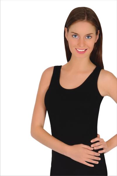 ERŞAH Kadın Siyah Likralı Atlet