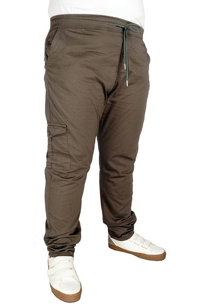 ModeXL Large Size Trousers Linen Cargo Jogger Milano 21912