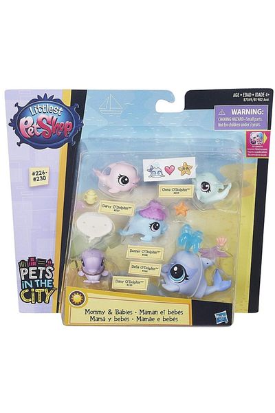 Littlest Pet Shop Miniş Family 13 Piece Toy Original Hasbro Minişler