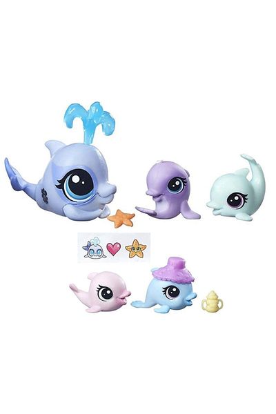 Littlest Pet Shop Miniş Family 13 Piece Toy Original Hasbro Minişler