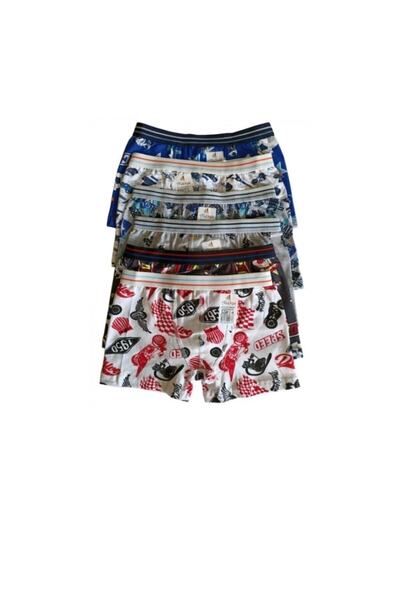 aldeza Boxer pentru băiat cu model, pachet de 6