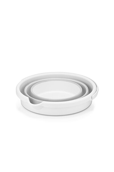 Sepetkitchen Gri Katlanabilir Kova