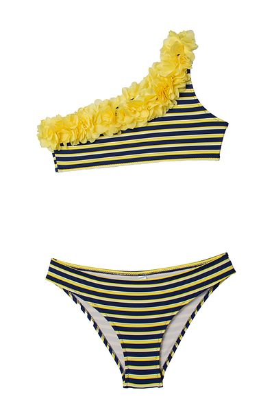 SHELLSEA Girl's Rose Single Shoulder Bikini