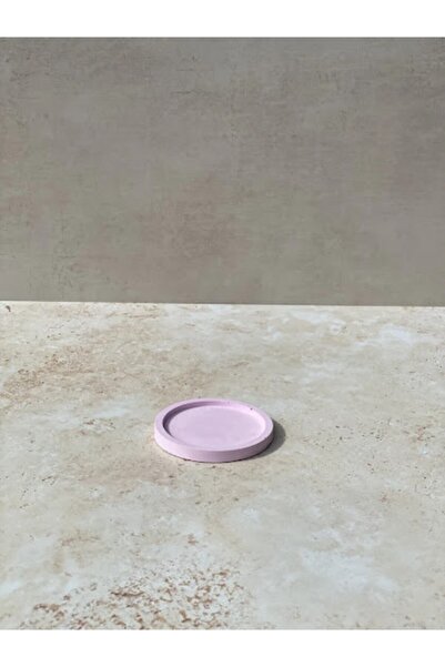 Orange Atelier Dekoratif Beton Bardak Altlıgı Mumluk Tütsülük
